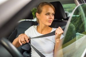 young woman driver