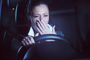 risks of driving while tired