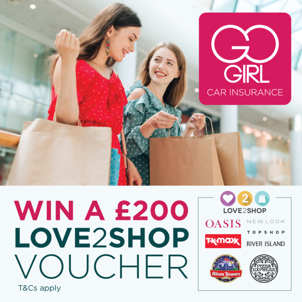 Win a £200 voucher Go Girl Car Insurance