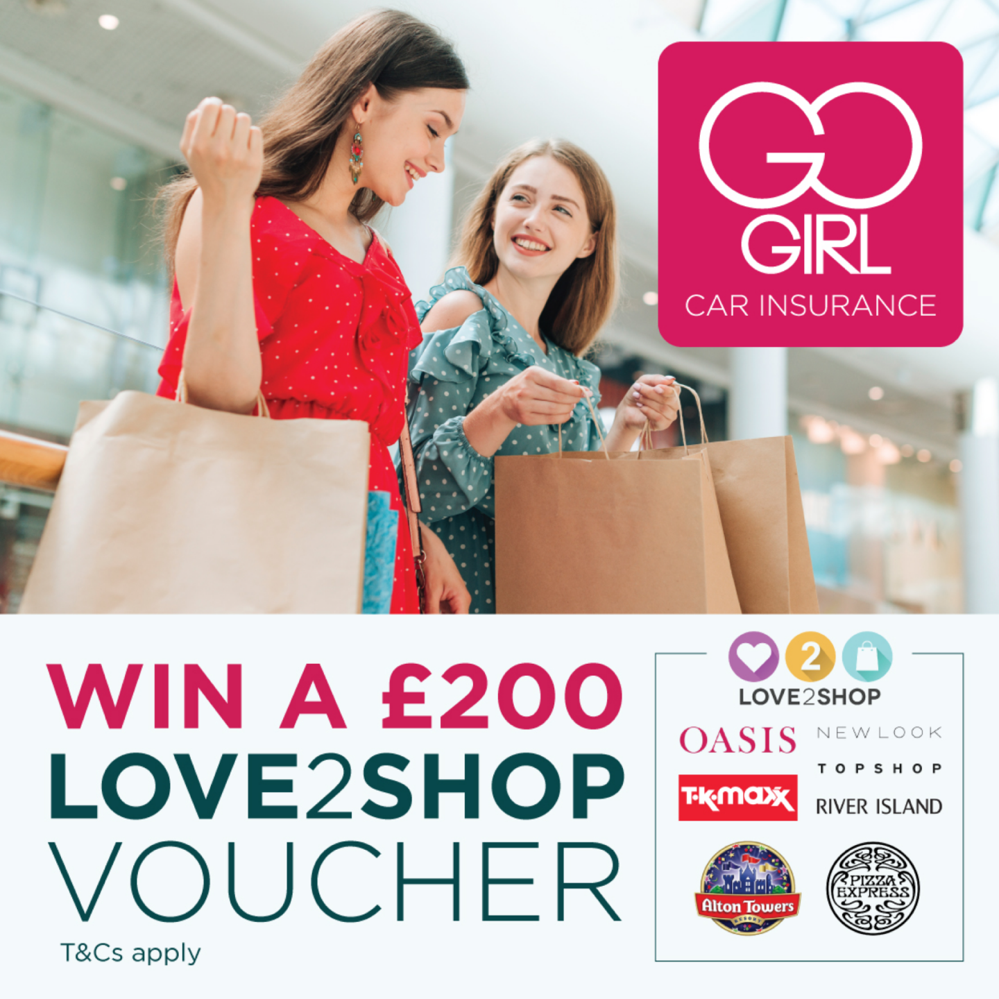 Win a £200 Love2Shop voucher